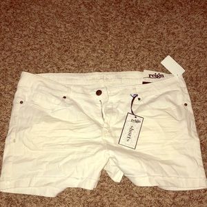White shorts